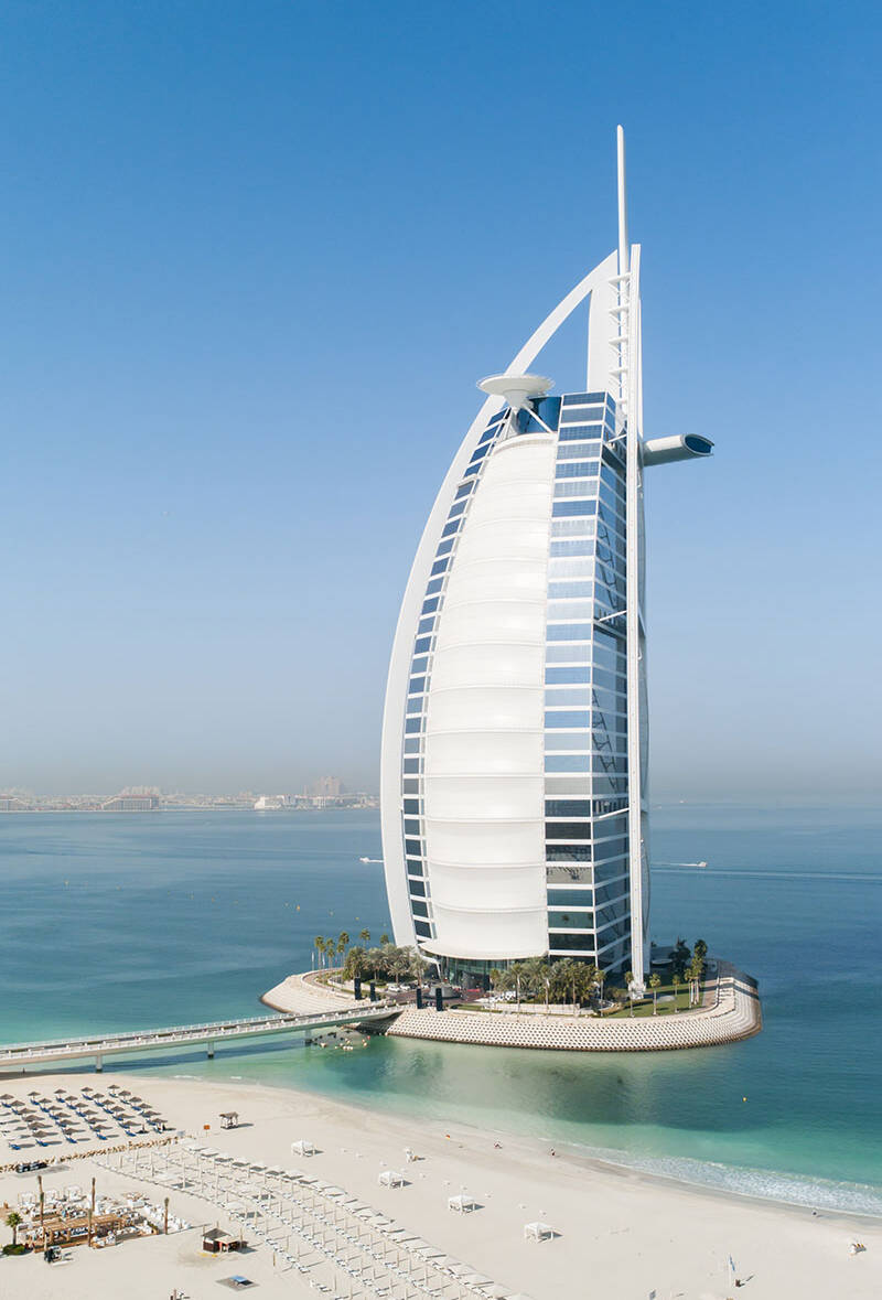 Moderna arhitektura - Burj Al Arab, Dubai