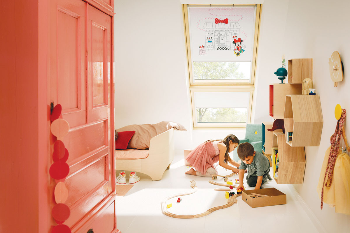 VELUX - Siesta roletne, kolekcija za dečije sobe