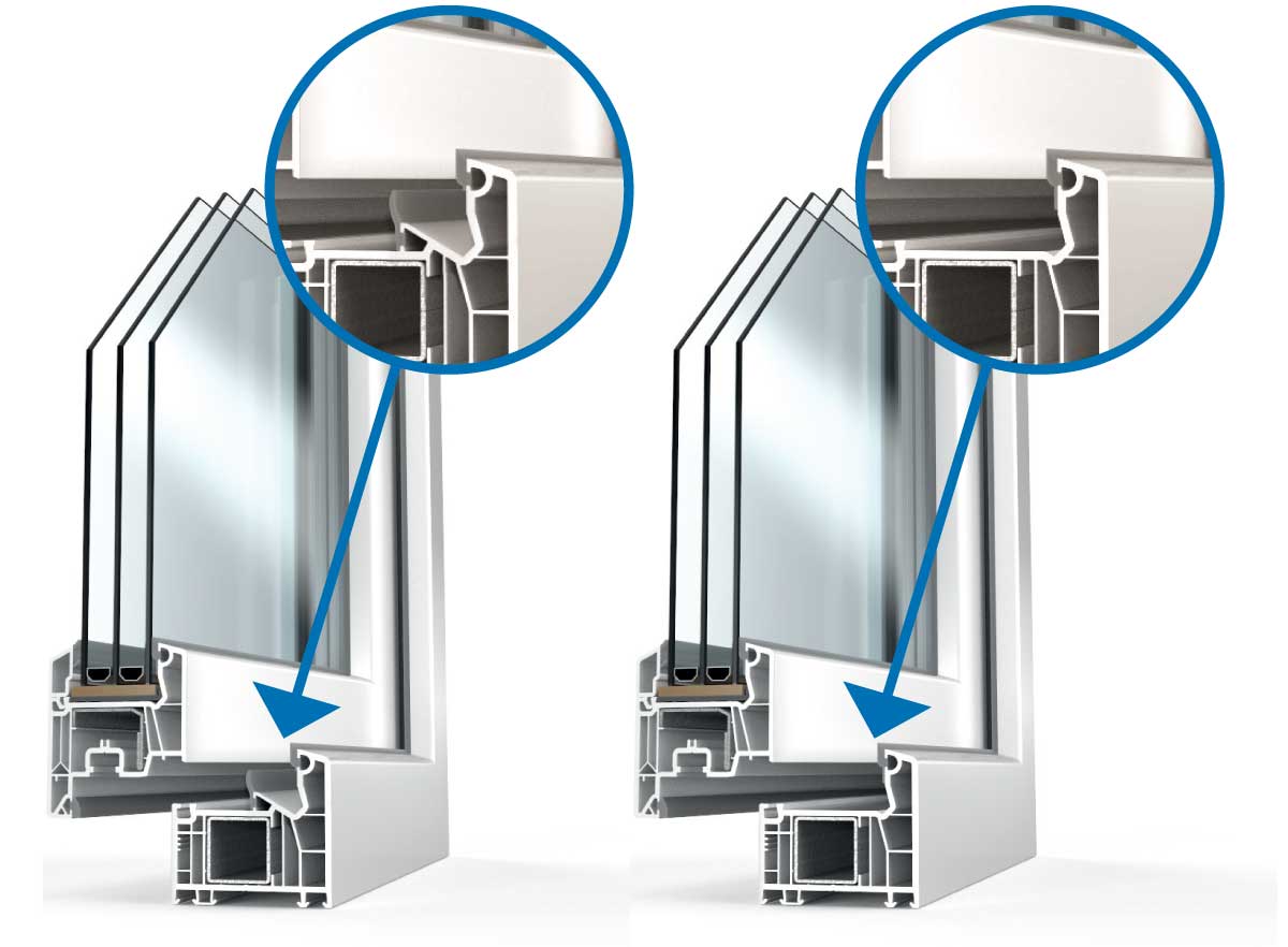 SOFTLINE 76 Novi VEKA prozorski sustav ugradbene dubine 76 mm