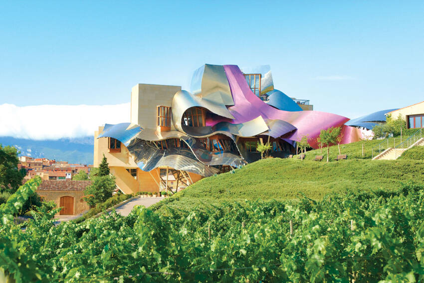 Frank Gehry, Marques de Riscal Hotel, Alava, Spain