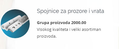 Stublina d.o.o. - Spojnice za prozore i vrata