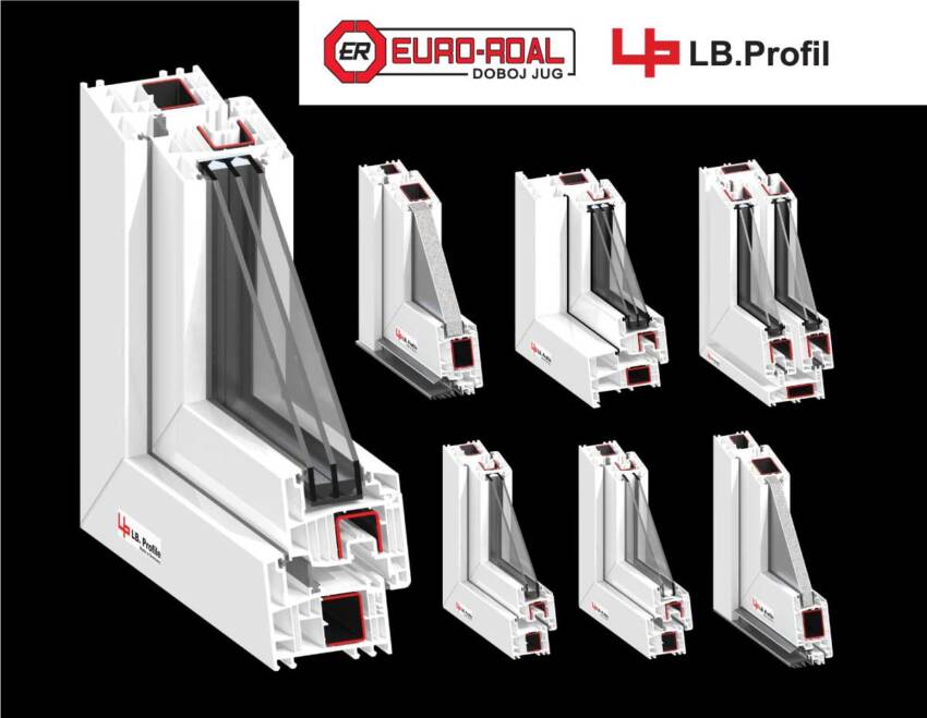Euro Roal - LB.Profile PVC sistemi za prozore i vrata