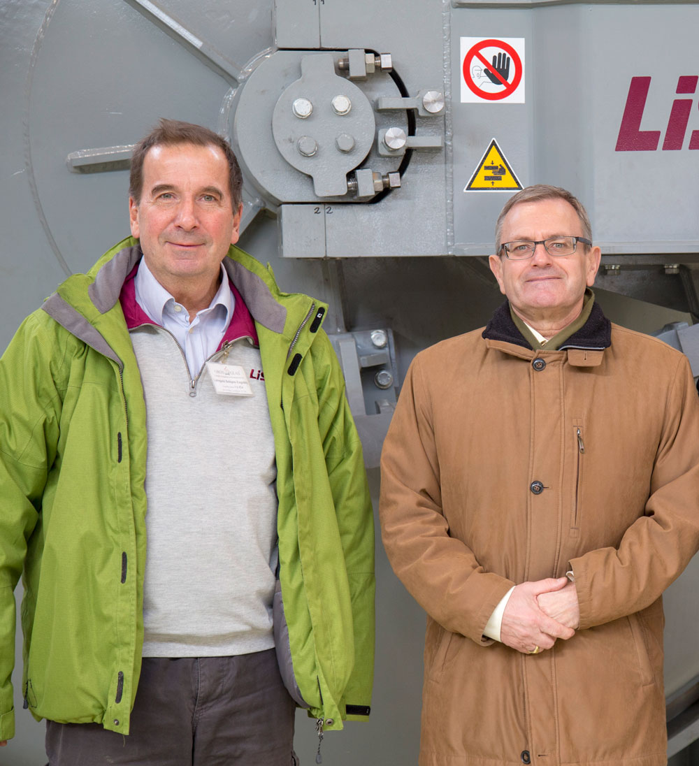 Kristof Fabian, LiSEC agent prodaje u Mađarskoj i Istvan Toth, generalni direktor kompanije OROShazaGLAS