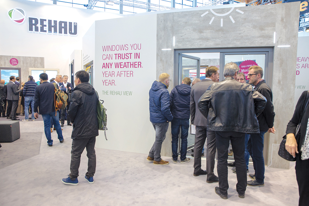 Fensterbau Frontale 2018, REHAU štand, pametni prozori