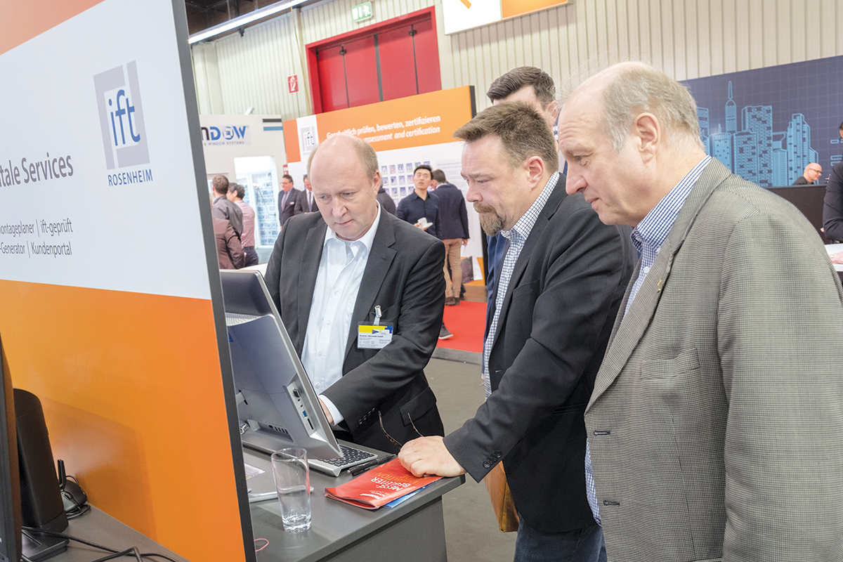 Fensterbau Frontale 2018, ift Rosenheim