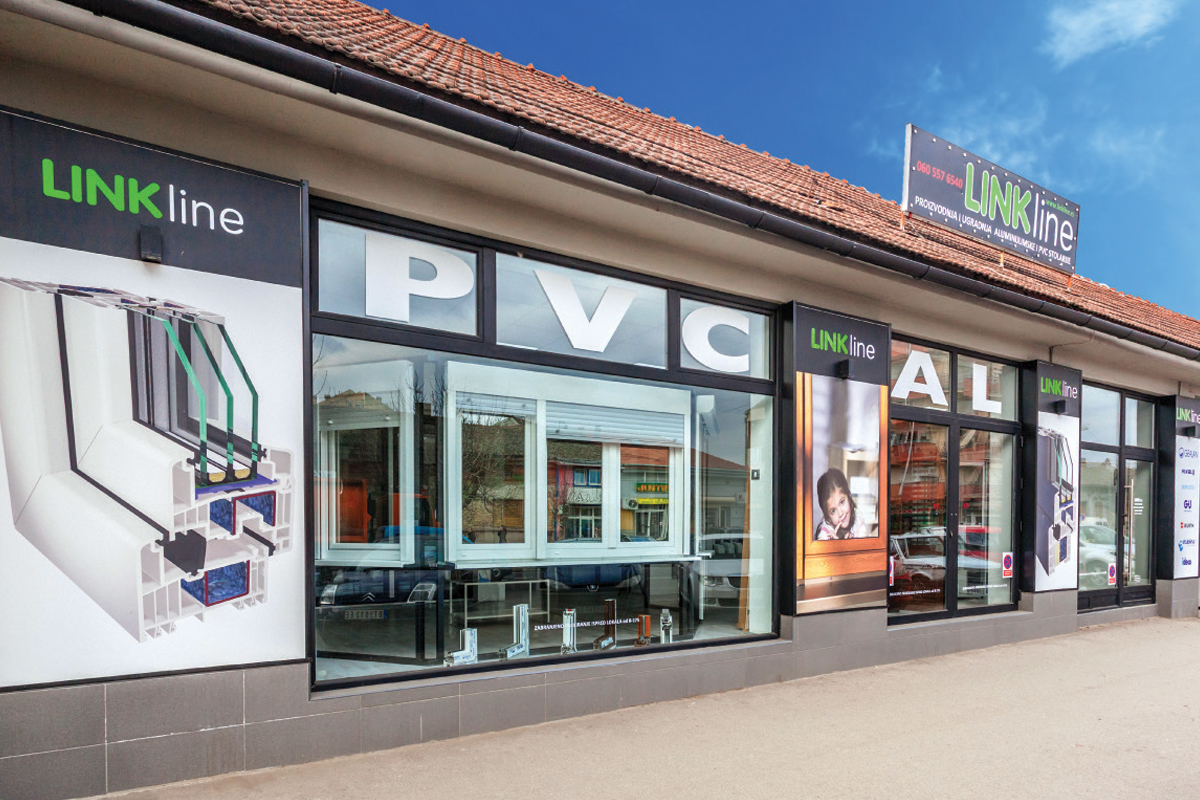 LINK LINE - Showroom PVC stolarije u Novom Sadu