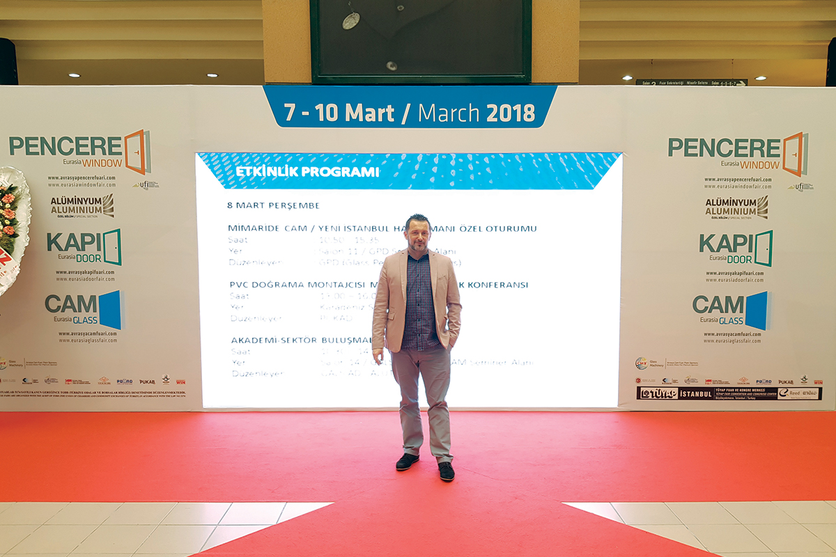 Tüyap 2018, Predrag Rađen, urednik časopisa PROZORI&VRATA