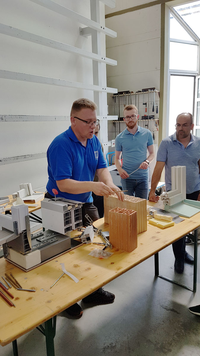 Seminar ugradnje stolarije na engleskom - ift Rosenheim