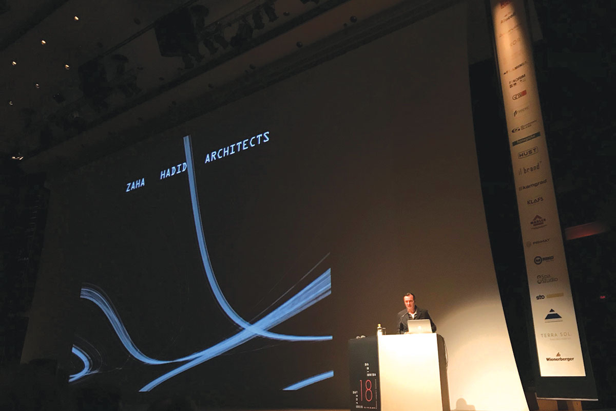 Dani Orisa, izlaganje legendarnog Patrika Schumachera, vodeći arhitekta Zaha Hadid Studija.