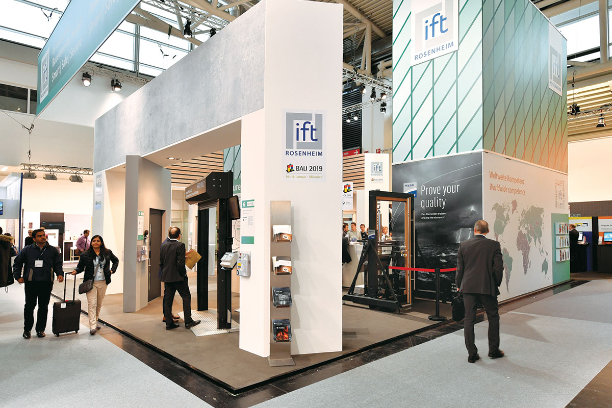 Štand ift Rosenheim-a, Sajam Bau 2019