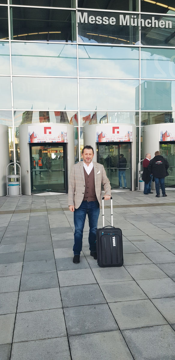 Predrag Rađen na Sajmu BAU 2019
