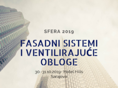 VIII Međunarodna naučno stručna konferencija ''Sfera 2019: Fasadni sistemi i ventilirajuće obloge''