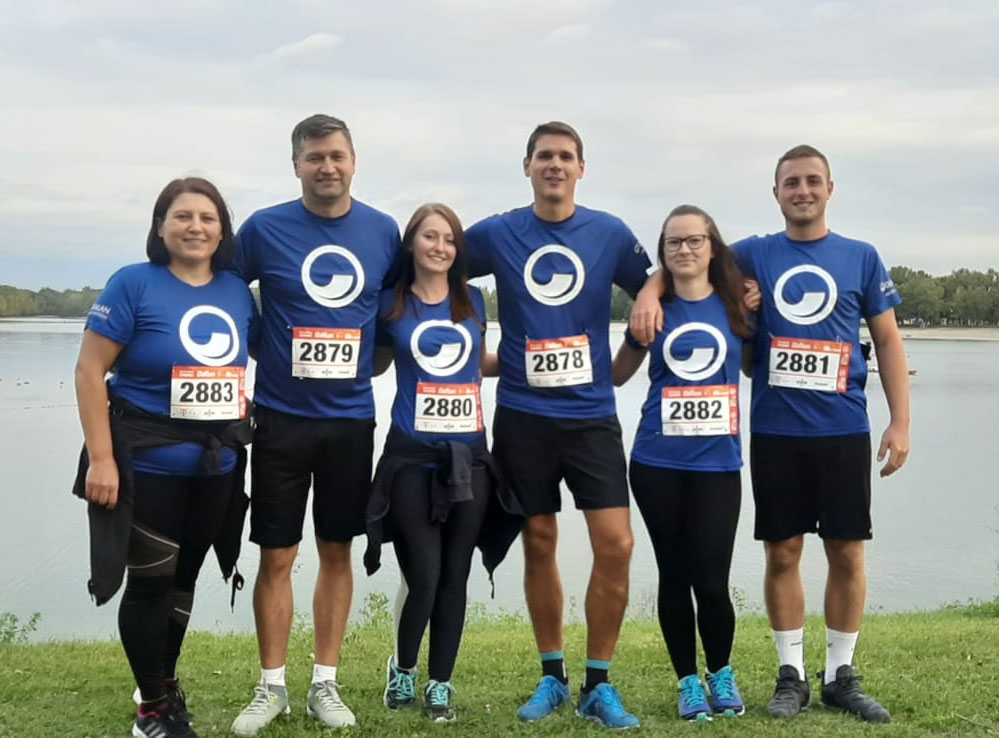 Izuzetni timski duh zaposlenici su pokazali sudjelujući i navijajući na ovogodišnjoj poslovnoj utrci HT B2run u Zagrebu