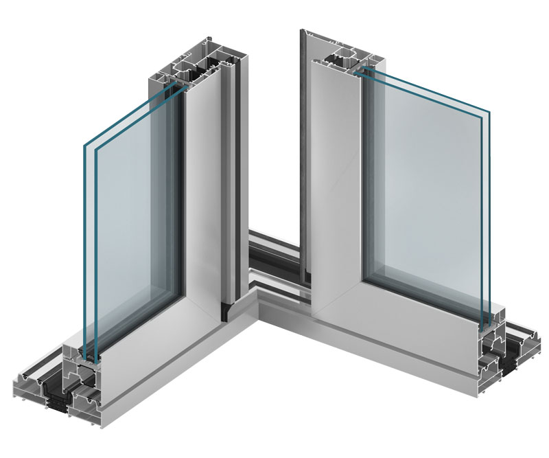 Aluprof ugaono podizno-kliznog sistema MB-77HS