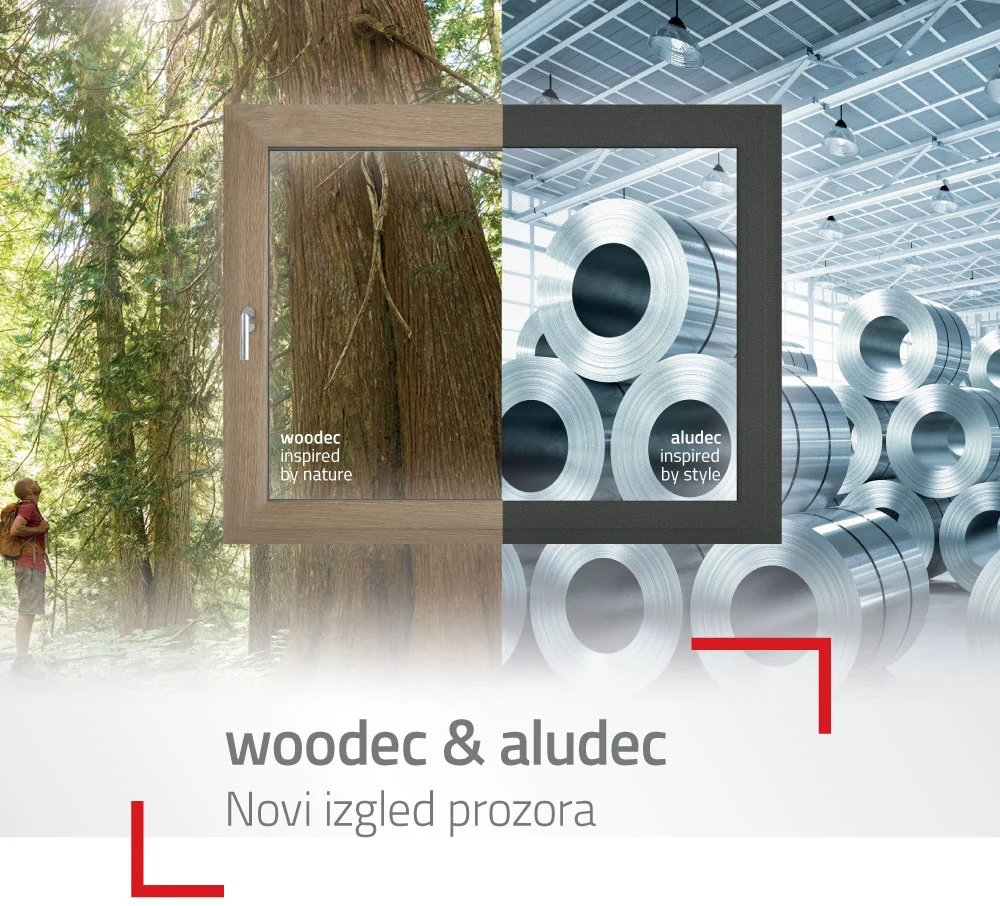ALUPLAST / woodec & aludec - Novi izgled prozora