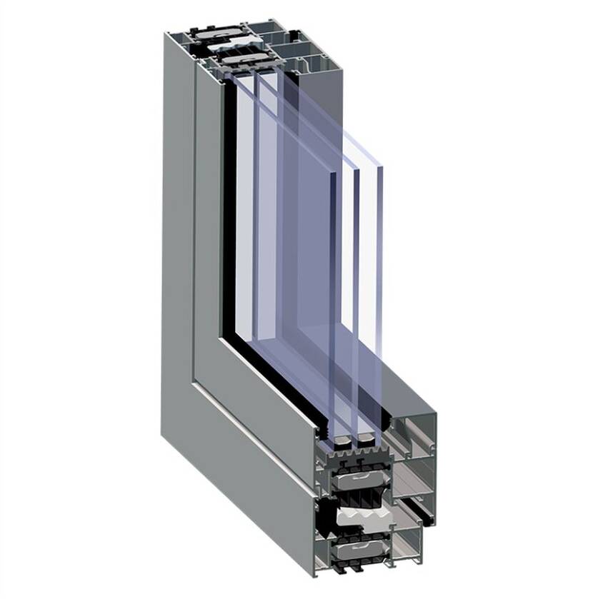 Aliplast Genesis 75 je moderan aluminijumski sistem za prozore i vrata