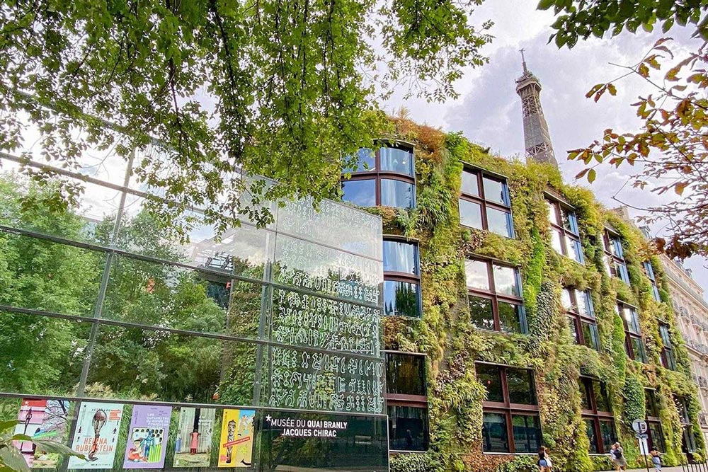 Musée du quai Branly u Parizu u Francuskoj