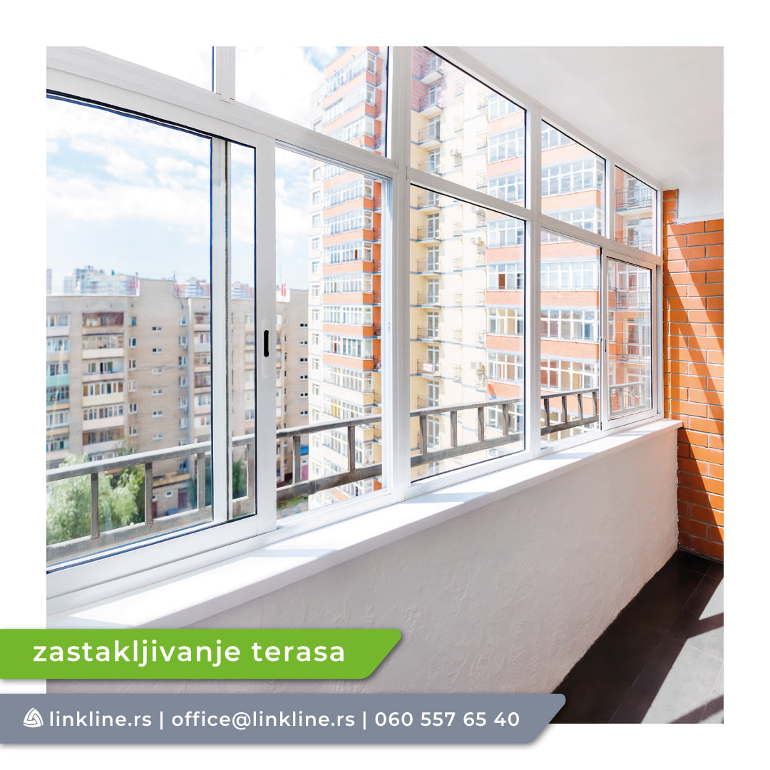 Zastakljena terasa u stanu