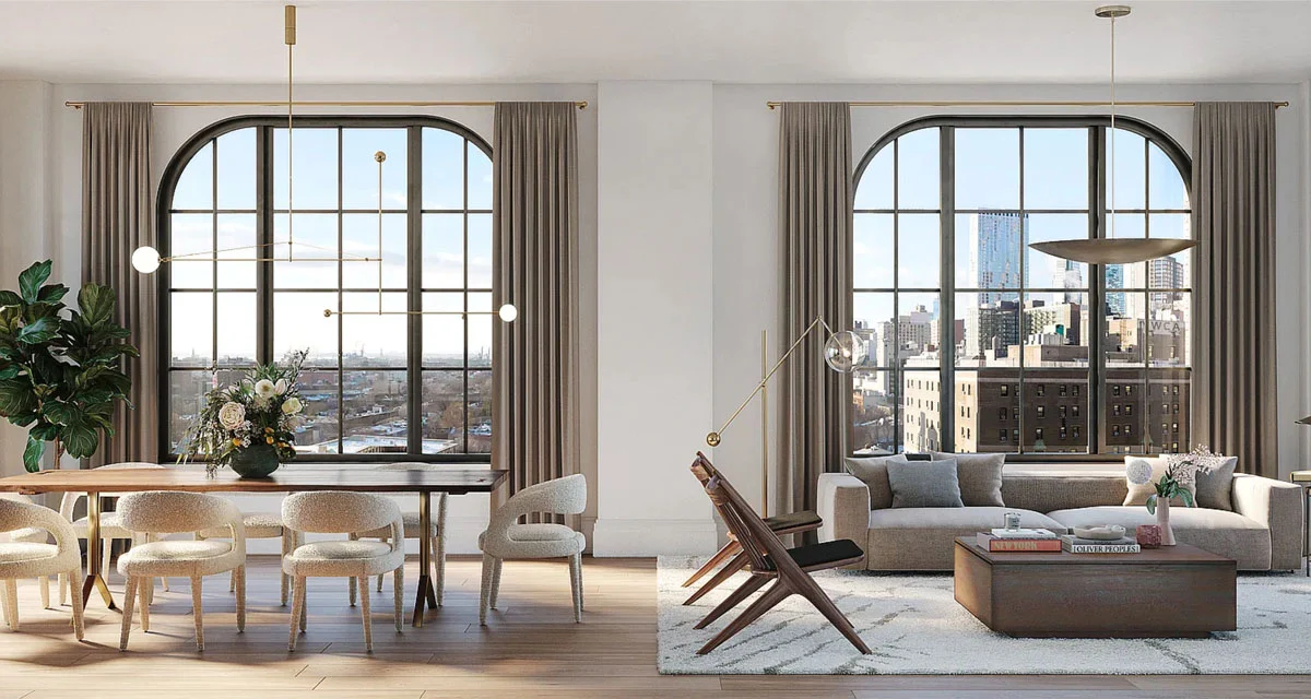 Post House, Bruklin u Tehnomarket LINEAL Therm 77 sistemu