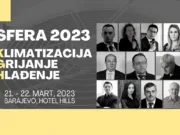 „Sfera 2023: Klimatizacija, ventilacija i grejanje“ polovinom marta u Sarajevu