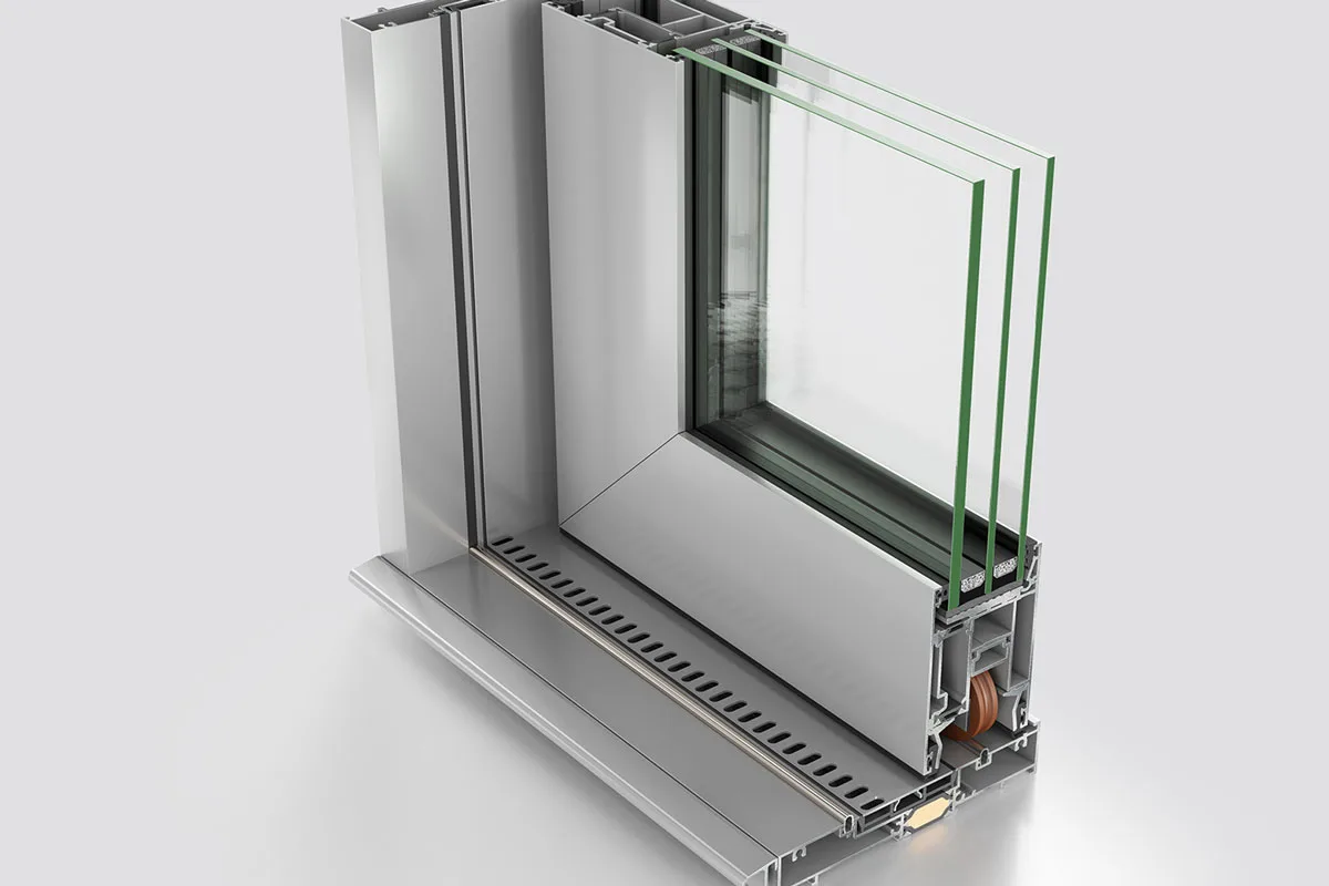 Essence SL60 HI² FLAT - Elvial lift and slide sistem prozora