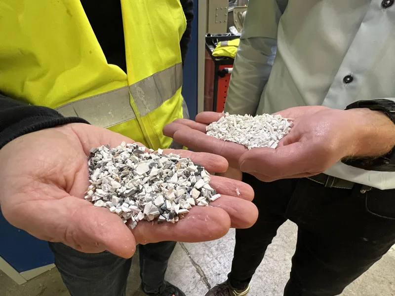 Više od 30 posto PVC-a koji se koristi u GEALAN-u je reciklirani materijal / foto: GEALAN