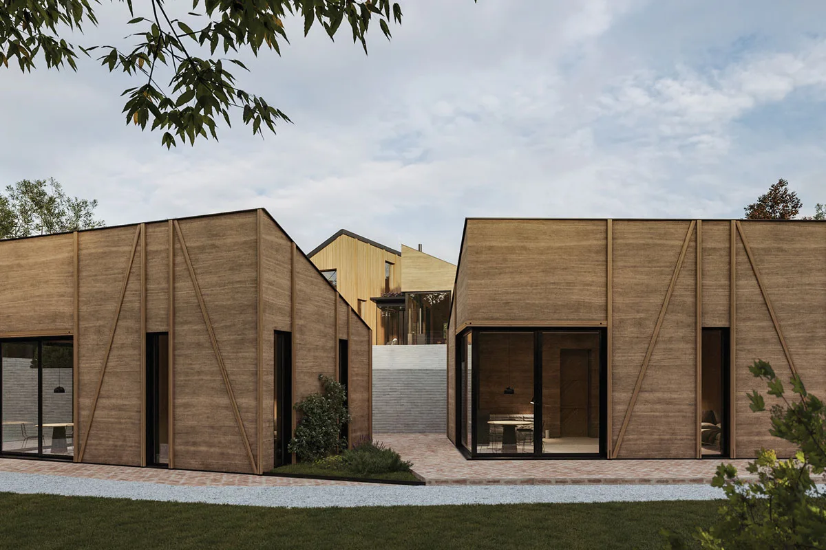 3D render: Fruškogorska kuća TIP 3 / autor projekta: Unknown Studio
