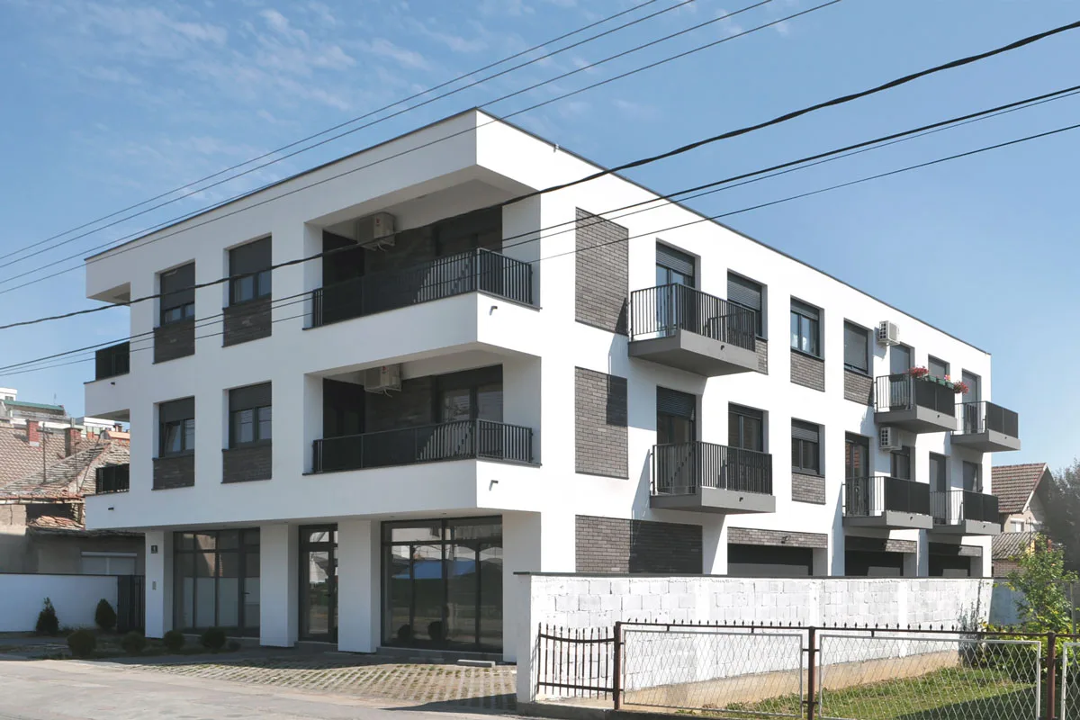 Stambeno-poslovni objekat, Šabac / projekat: Studio Praksa59 / foto: Aleksandar Lukić m.i.a.