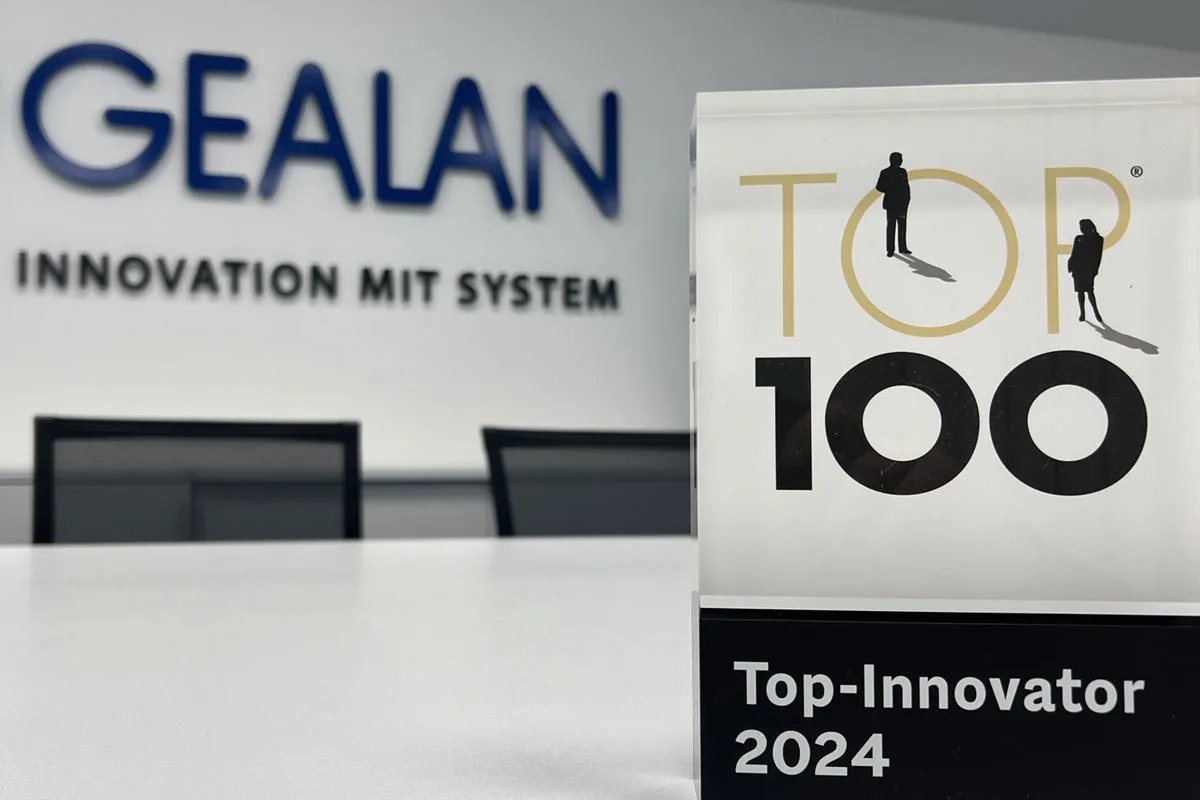 GEALAN je jedan od TOP 100: nagrada koja se dodeljuje za izvanrednu inovativnu snagu