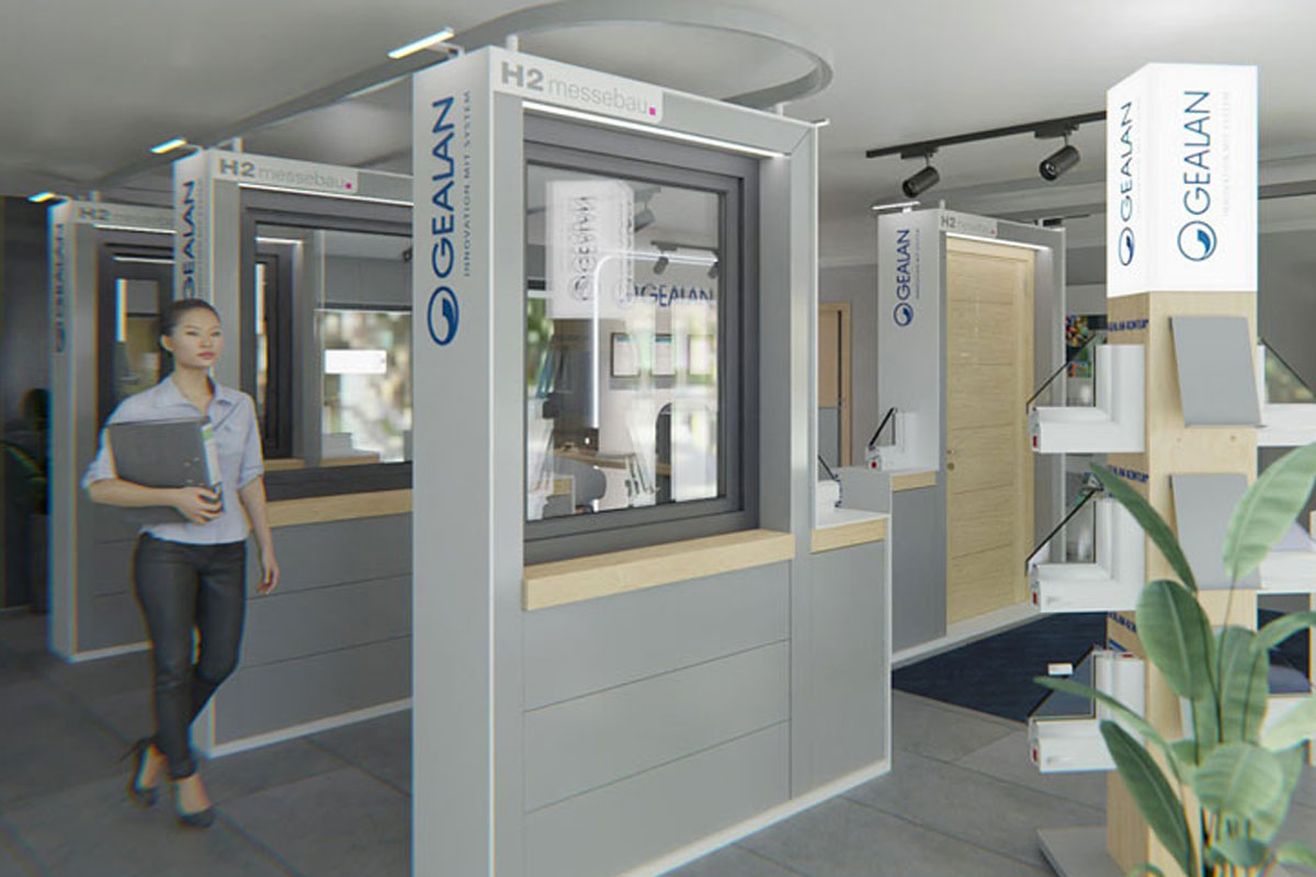 GEALAN showroom - Reprezentativni prodajni prostori kao modularni sistem