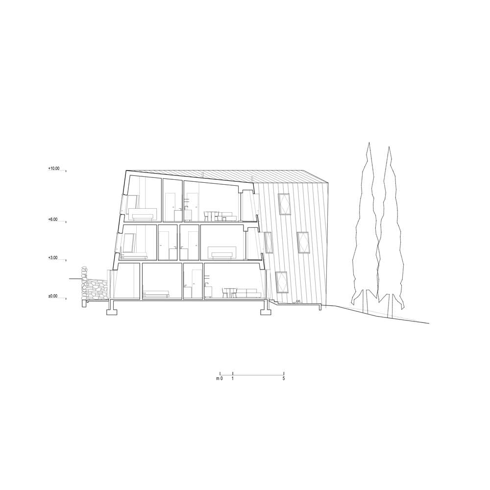 Projekat AKVS Arhitektura, Vila Plava / grafički prikaz: AKVS Arhitektura