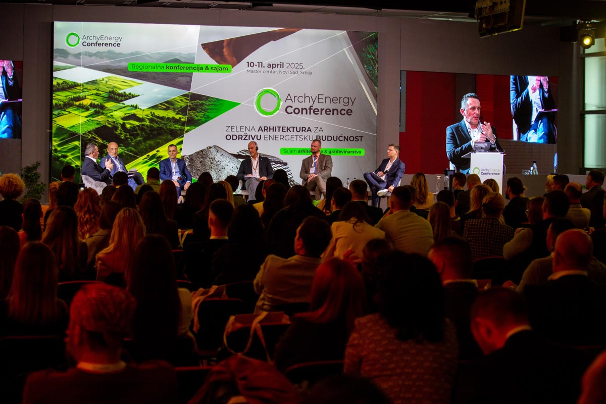 Drugi panel na stručnoj konferenciji i sajmu ArchyEnergy 2025 / foto: ArchyEnergy