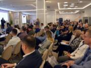 DAN PROZORA 2026 Posetioci u konferencijskoj sali na 12. međunarodnoj konferenciji DAN PROZORA 2025 / foto: ift Hrvatska d.o.o.