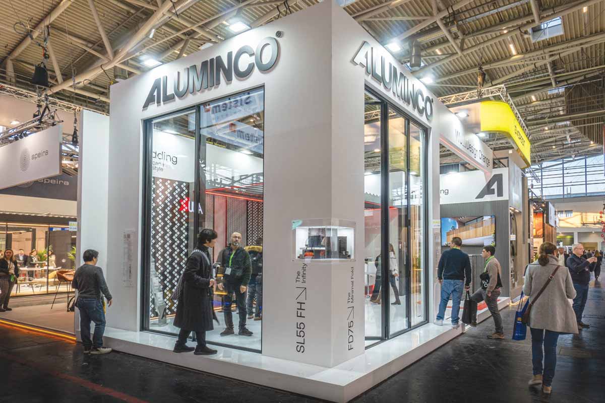 ALUMINCO štand da sajmu BAU 2025 / foto: ALUMINCO