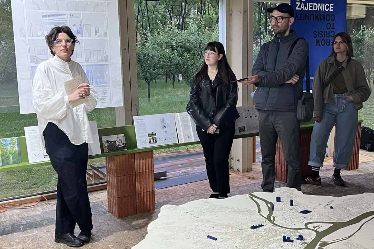 Otvorena izložba "Od krize do zajednice. Atlas kolaborativnih taktika stanovanja" foto: Danica Prodanović