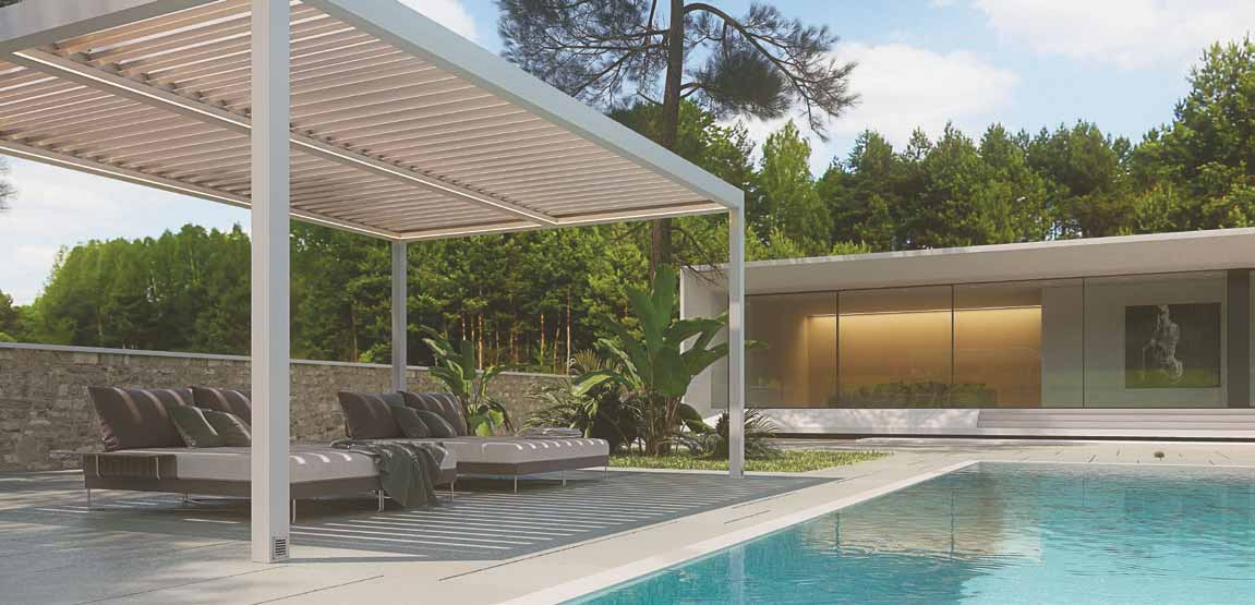 The Freedom Bioclimatic Pergola / foto: ALUMINCO