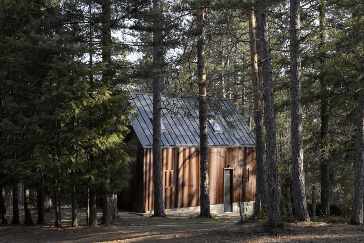 Projekat: Vikend kuća u Nacionalnom parku Tara, KAI Architecture Interiors / foto: Lejla Nurković