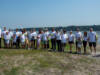 Zeleni ambasadori kompanije ALUMIL očistili obalu Dunava u Novim Banovcima / foto: ALUMIL