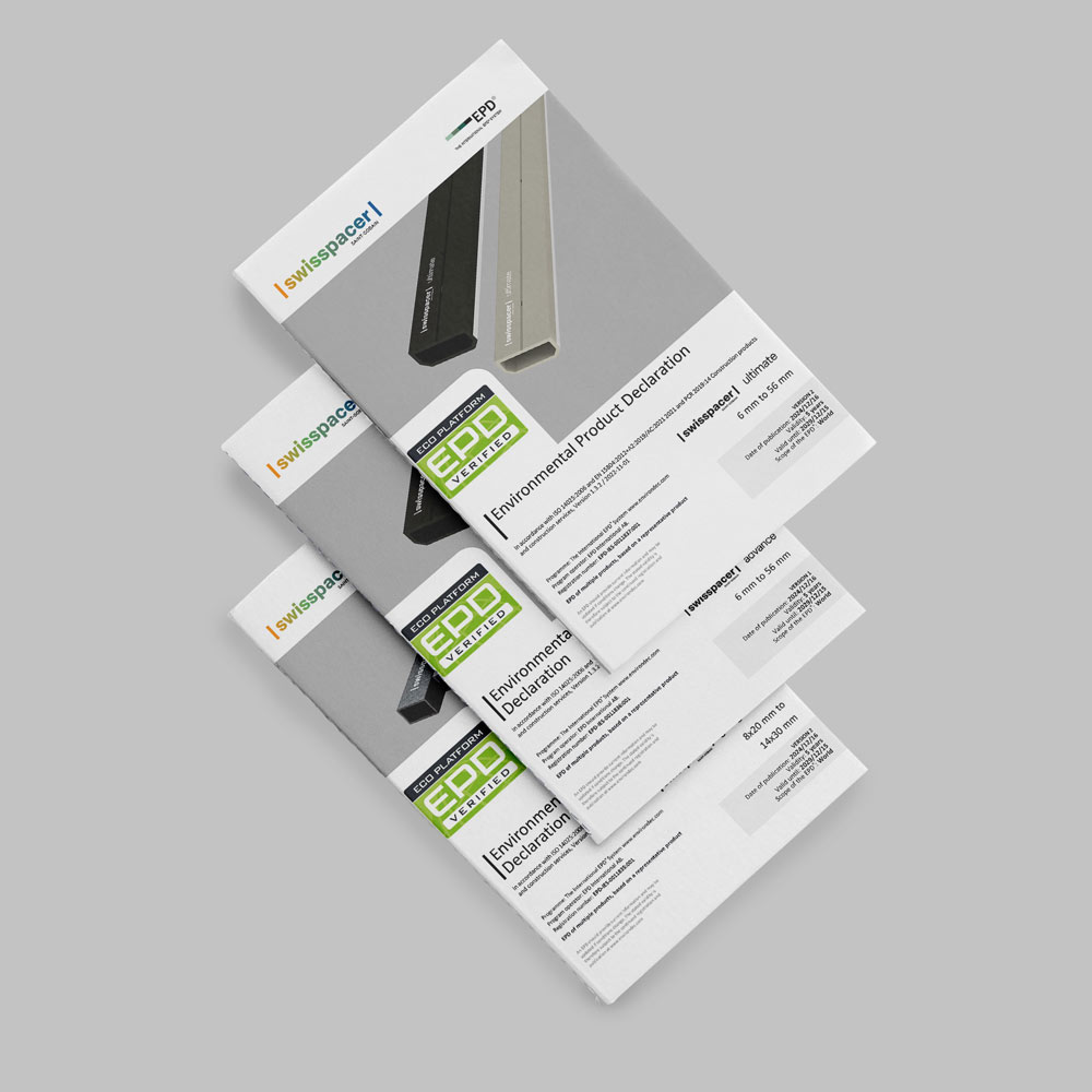 Katalog o Swisspacer EPD distancerima / foto: Swisspacer