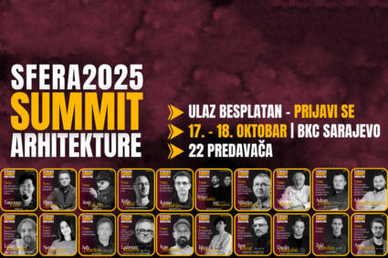 Preuzmite besplatnu ulaznicu za Regionalni summit arhitekture 2025 / foto: SFERA 2025