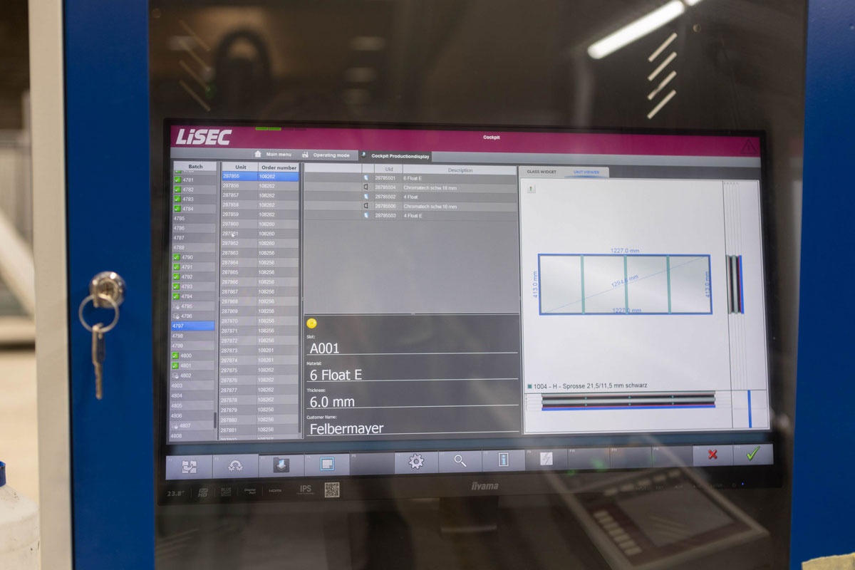 Vizualizacija proizvodnih koraka pomoću softvera LineManagement/Cockpit / foto: LiSEC
