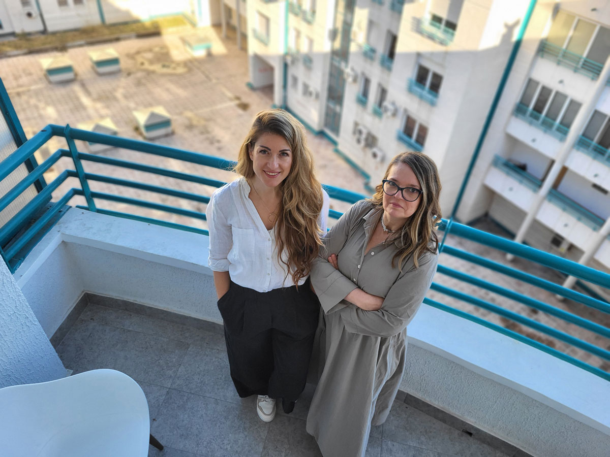 Jelena Jovanović i Mihajla Hrkalović / foto: Meta Architects