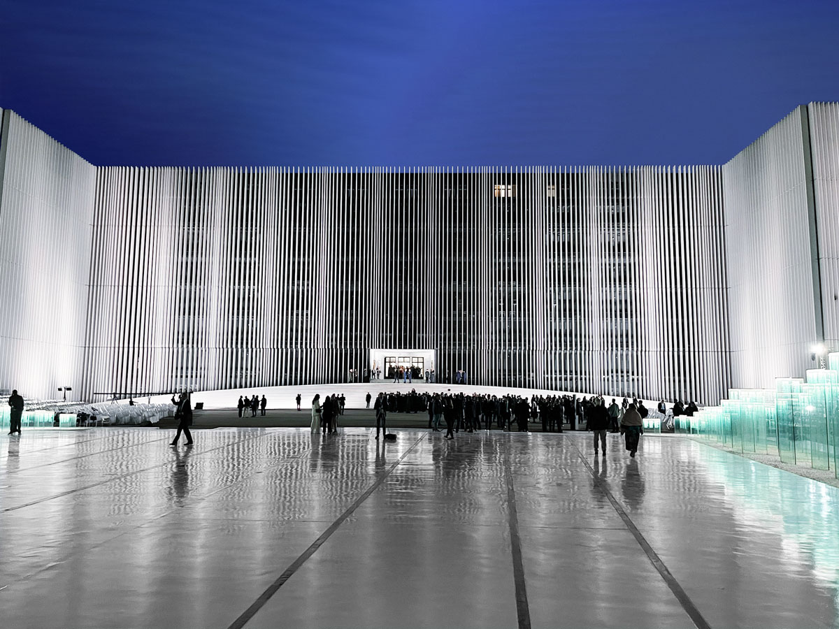 Nova fasada Ministarstva nacionalne odbrane / foto: ELVIAL