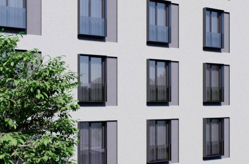 VISTA EDGE francuski balkon na stambenoj zgradi