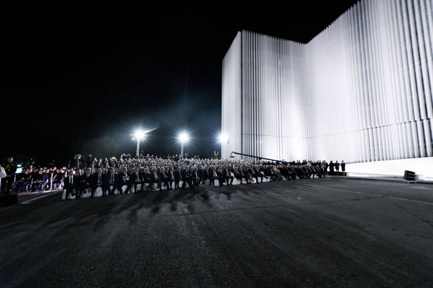 Predstavljanje emblematične fasade Ministarstva nacionalne odbrane / foto: ELVIAL