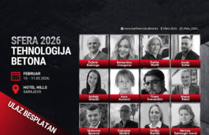 Sfera 2026: Tehnologija betona – Vrhunski stručnjaci iz regije na konferenciji Sfera 2026: Tehnologija betona - Vrhunski stručnjaci iz regije na konferenciji / foto: Sfera d.o.o.