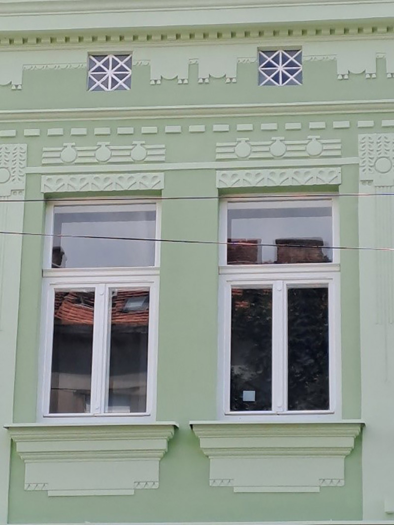 Zgrada od kulturnog značaja sa drvenim prozorima / foto: Unidas