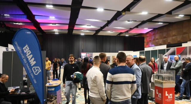 Održana Regionalna konferencija i sajam „Sfera 2026: Tehnologija betona“ Posetioci u sajamskom delu Regionalne konferencije i sajma "Sfera 2026: Tehnologija betona" / foto: Sfera d.o.o.