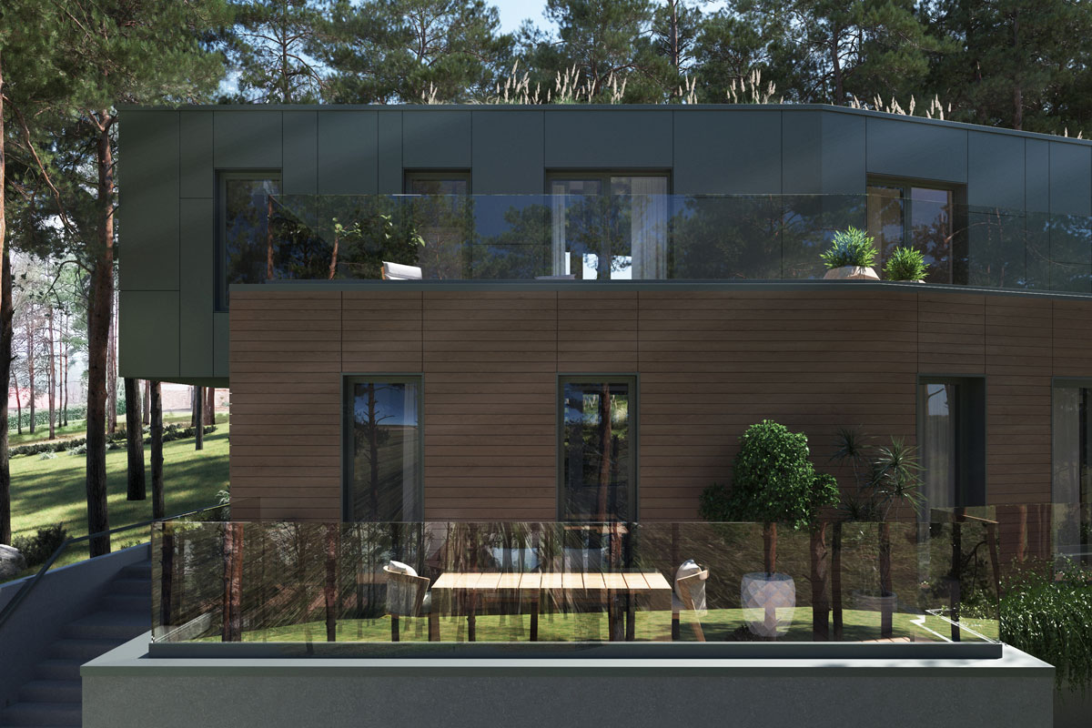 projekat: Vila Shah / autor projekta: Arhitektonski biro BIONIQUE / 3D vizualizacija: Arhitektonski biro BIONIQUE