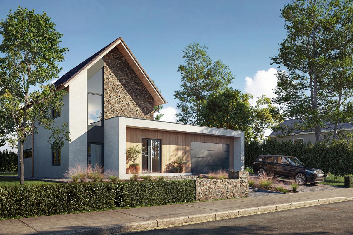 Eksterijer vile / foto: Deceuninck